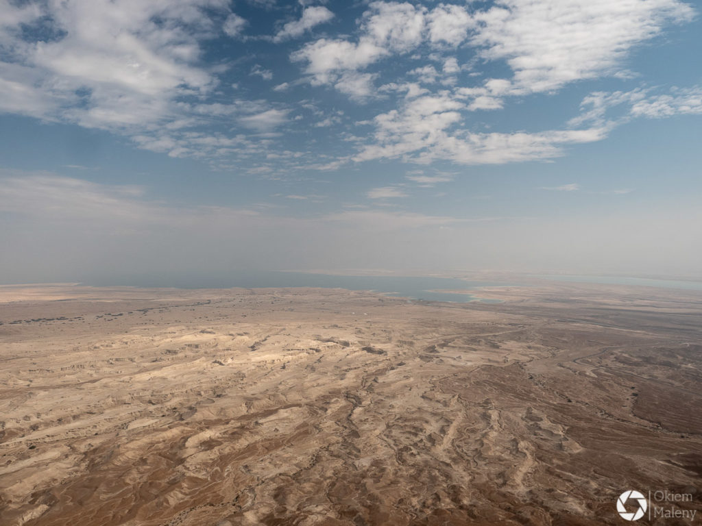 Pustynia Judzka i Morze Martwe - widok z Masady