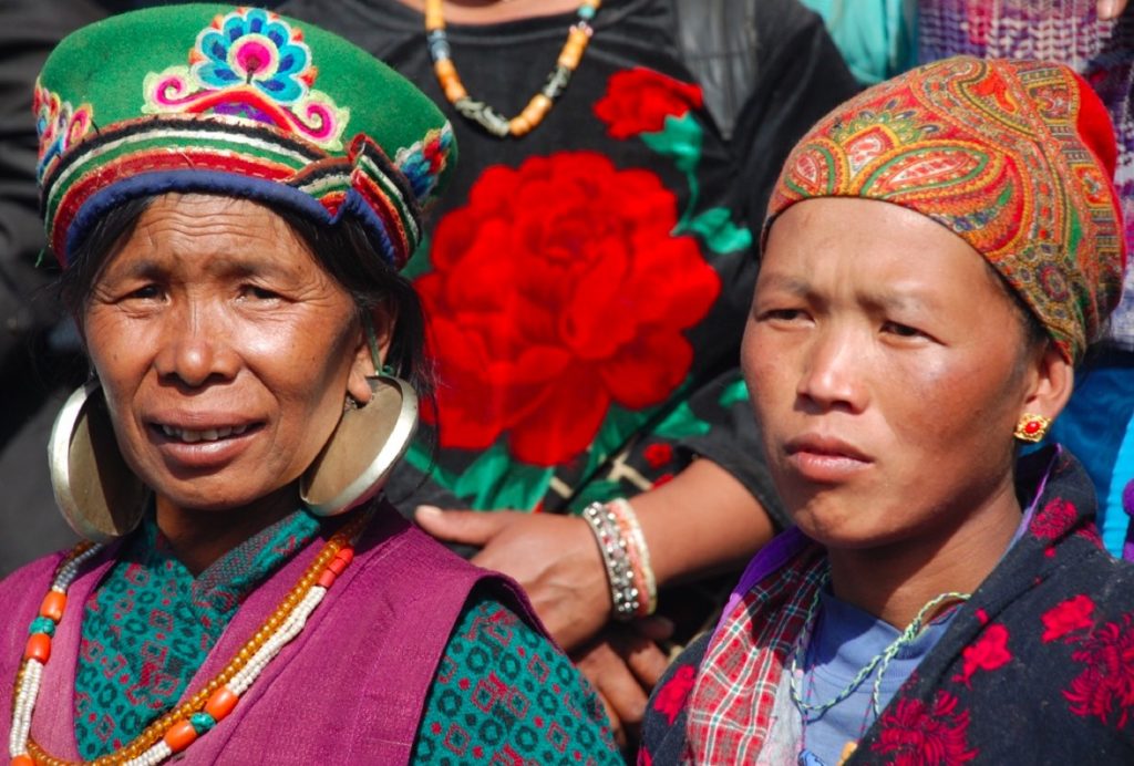 Kobiety z grupy etnicznej Tamang