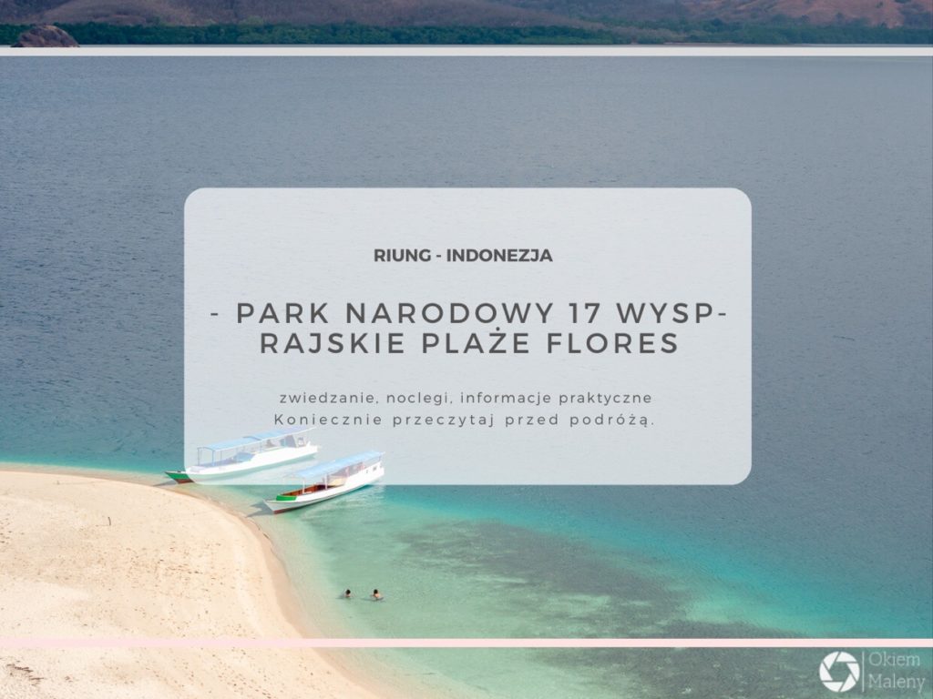 riung, flores, indonezja, rajskie plaze park narodowy 17 wysp